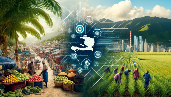 🌍 Exploring economic opportunities in #Haiti 🇭🇹. From vibrant markets to rich agricultural lands, the potential for growth and investment is immense. Let's discuss how we can unlock this potential together. #EconomicDevelopment #SustainableGrowth