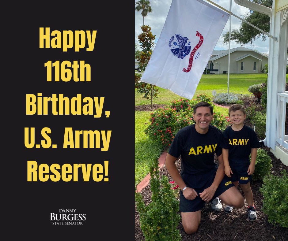Happy 116th Birthday, @USArmyReserve! I am proud to serve alongside 200,000 other soliders and civilians in the best trained, best equipped and most ready Army Reserve in our nation's history. #USARBirthday116 #USArmyReserve #armystrong #citizensoldiers