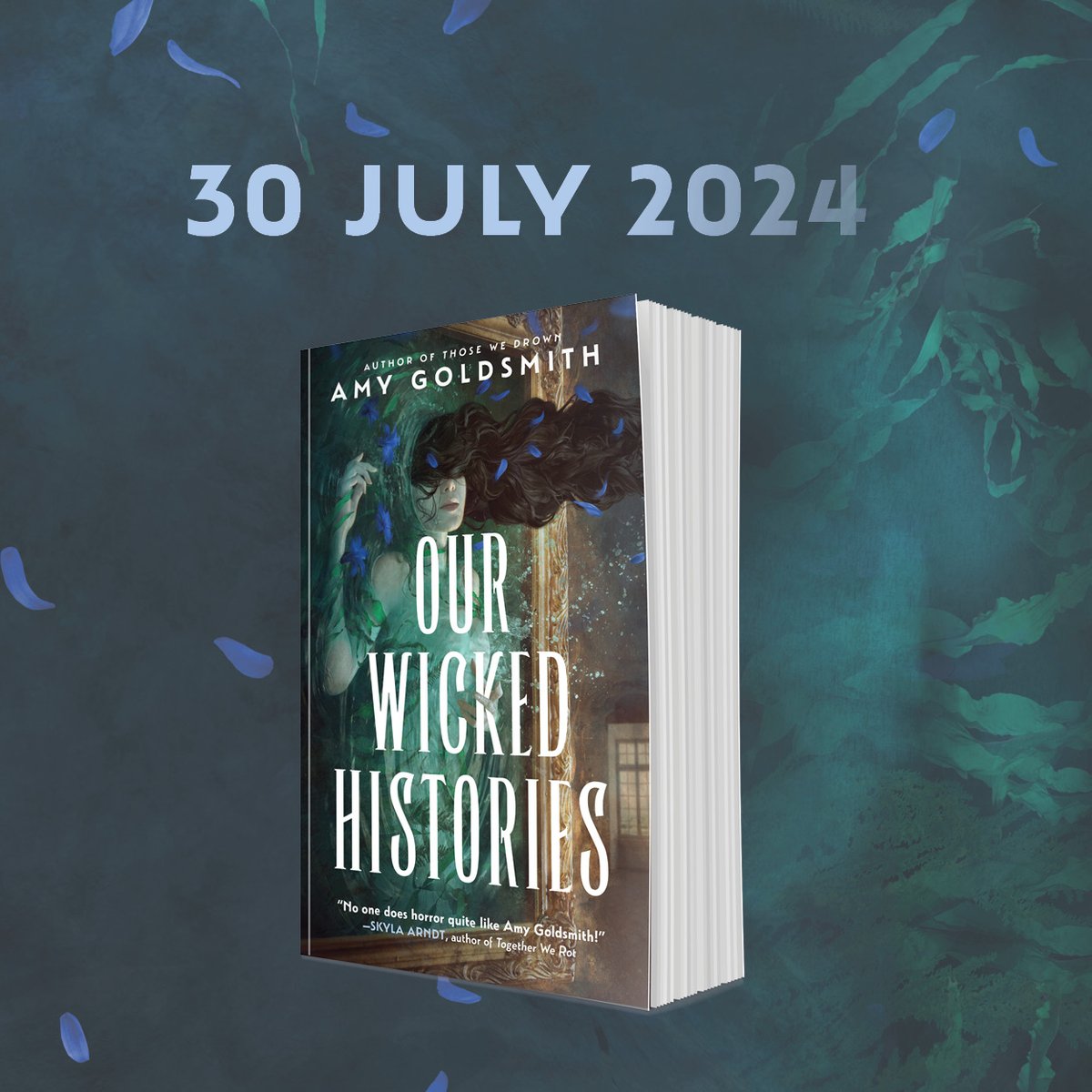 inkroadbooks's tweet photo. There’s something in the lake at Wren Hall 💧

Our Wicked Histories by @amygoldsmith_ is coming to the UK, and we're thrilled to officially share the cover!

Pre-order #OurWickedHistories here: https://t.co/yXUE261Ul8 https://t.co/8dbh0aQkB8