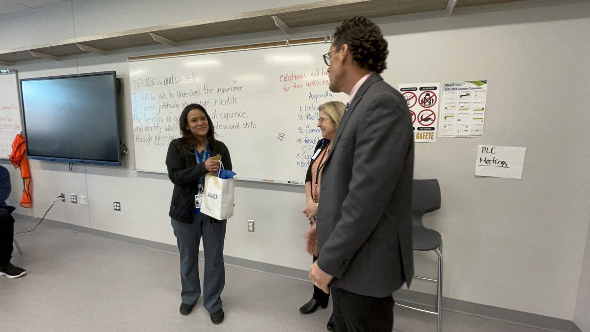Brian Lusk (@drbrianlusk) on Twitter photo Simply irreplaceable! Ms. Rivera has been teaching at Career Institute North for the past 5 years providing her expertise in architectural design to our students. We are grateful for her work and commitment to our scholars!
<a href="/Alvarenga_DISD/">Oswaldo Alvarenga</a>
<a href="/CTEinDallasISD/">Career and Technical Education</a> Simply irreplaceable! Ms. Rivera has been teaching at Career Institute North for the past 5 years providing her expertise in architectural design to our students. We are grateful for her work and commitment to our scholars!
<a href="/Alvarenga_DISD/">Oswaldo Alvarenga</a>
<a href="/CTEinDallasISD/">Career and Technical Education</a>