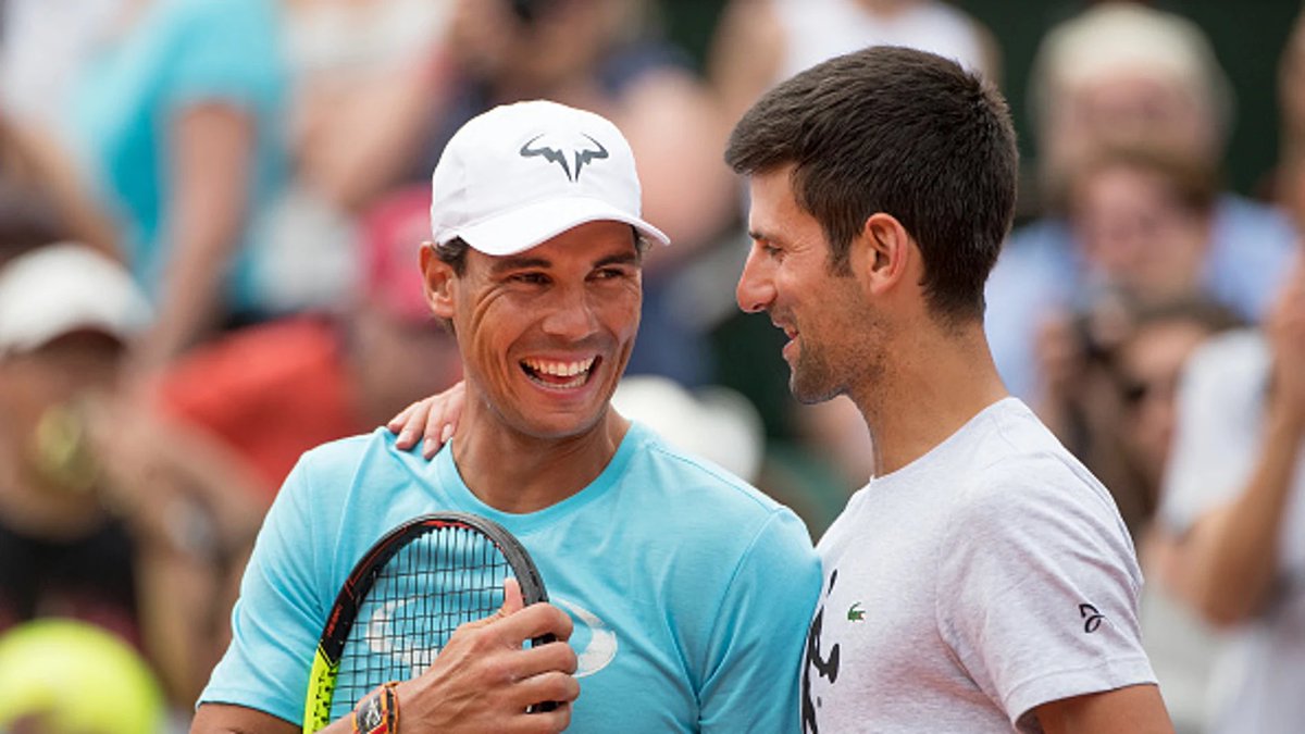 jmgmoron's tweet photo. Mientras hay fans de los dos que se dedican a soltar barbaridades (por no decir otra cosa), Djokovic le mandó anoche este cariñoso mensaje a Nadal en los Laureus.

🗣️ “Rafa es una buena persona. El rival más importante de mi carrera. Es increíble todo lo que ha conseguido, como deportista y con su Fundación. Siento mucho respeto por él. Espero que podamos jugar, al menos, una vez más”

Ojalá se diese, con los dos al mejor nivel posible ❤️‍🩹