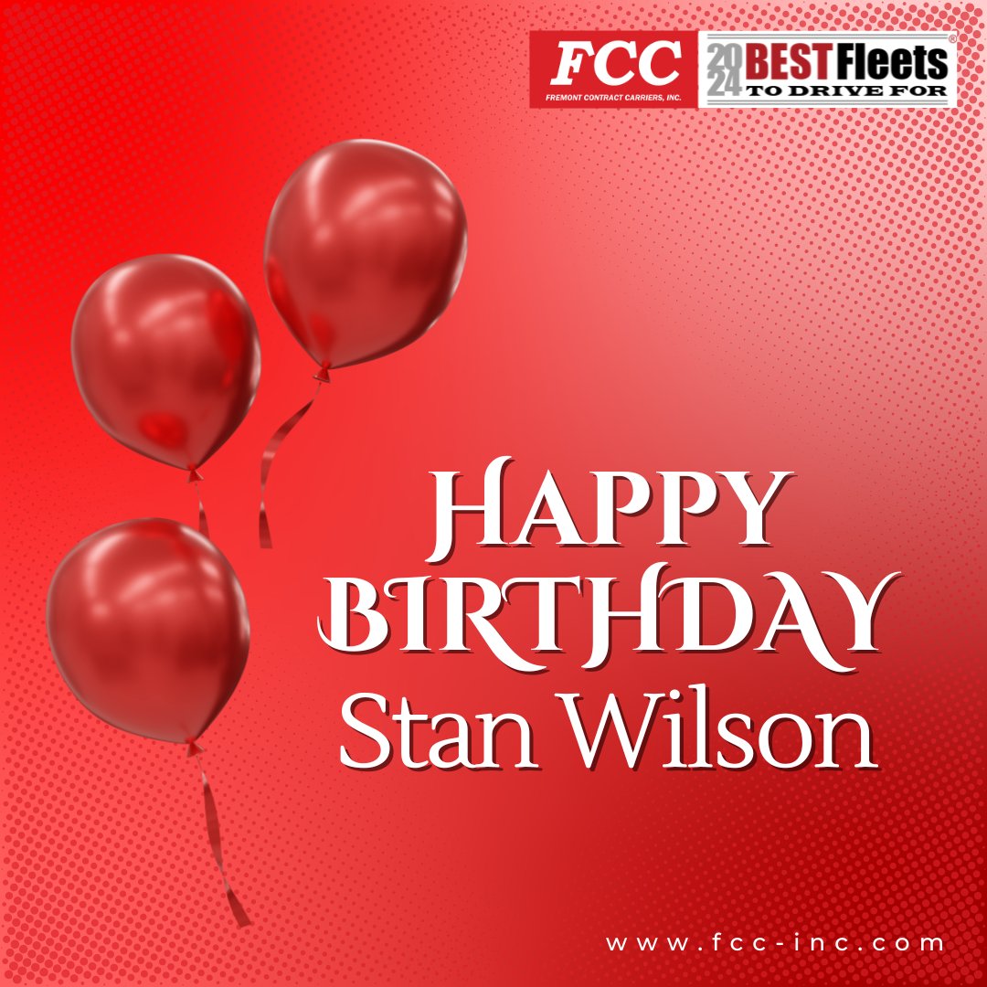 Hey hey, it's Stan Wilson's birthday! 🥳 Let's give a big shoutout to our awesome team member on his special day. Stan, may your day be as fantastic as you are! 🎉🎂 #HappyBirthday #FCCFamily #BirthdayWishes #Greetings #CelebrateLife