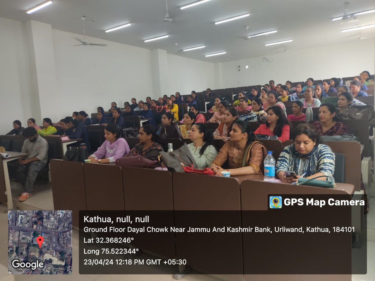 Orientation/awareness session held on 23.4.24 at Govt. Nursing College, MGH Kathua by ZLO Jmmu to MLHP's,ANMs Leprosy Staff from CMO Office Kathua &ASHAs Leprosy Self care kits & footwear distributed to 2 beneficiaries. @OfficeOfLGJandK @SyedAbidShah @DrRakesh183