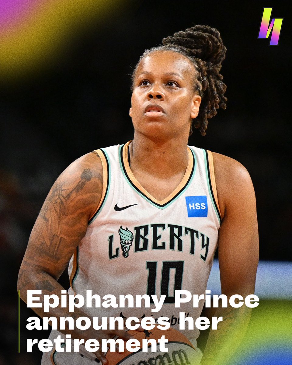 Epiphanny Prince has retired from the @WNBA Congrats on a great career, @Piphdagreat10 ❤️💐