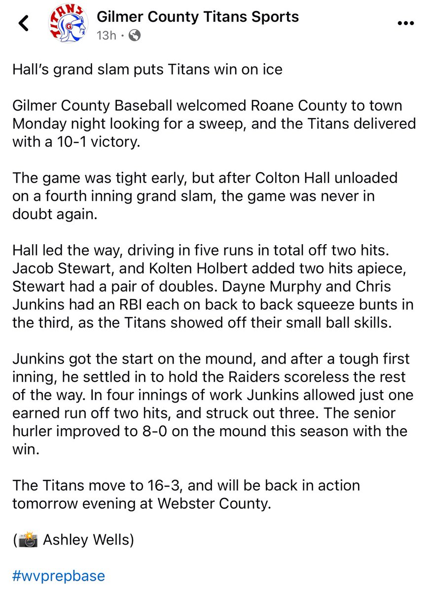 @MetroNewsPrep #wvprepbase