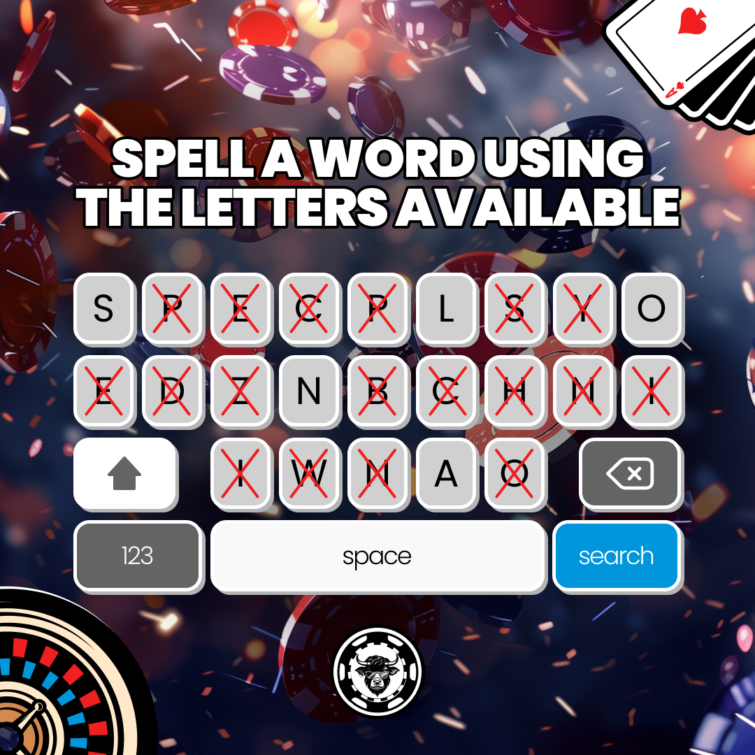 wsmcasino's tweet photo. 💰 Spell a Word & Win $50 💰

To enter:
1️⃣ Follow @wsmcasino and repost ✅
2️⃣ Reply & spell a word with the available letters👇
3️⃣ Sign up for a Casino Account using the link below👇
➡️ https://t.co/LDuni7kuJi

HINT: What cryptocurrency do we accept at the casino?

Winner will be announced in 24 hours 🎉