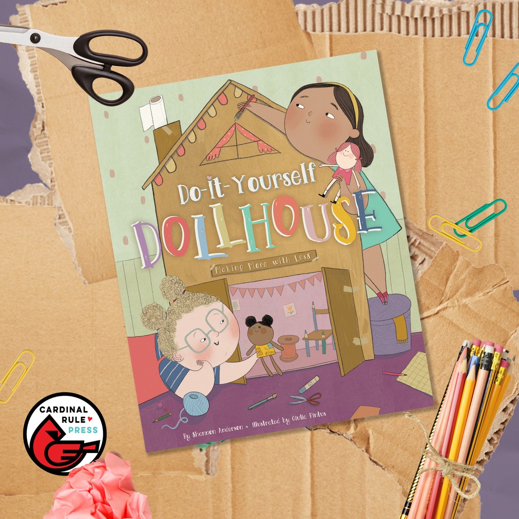 🚨New Book Alert!🚨 Do-It-Yourself Doll House will hit the shelves on October 1st! Make sure to pre-order your copy now 👉 cardinalrulepress.com/products/do-it… AUTHOR: @shannonisteaching ILLUSTRATOR: @giuliapintus_illustrazioni