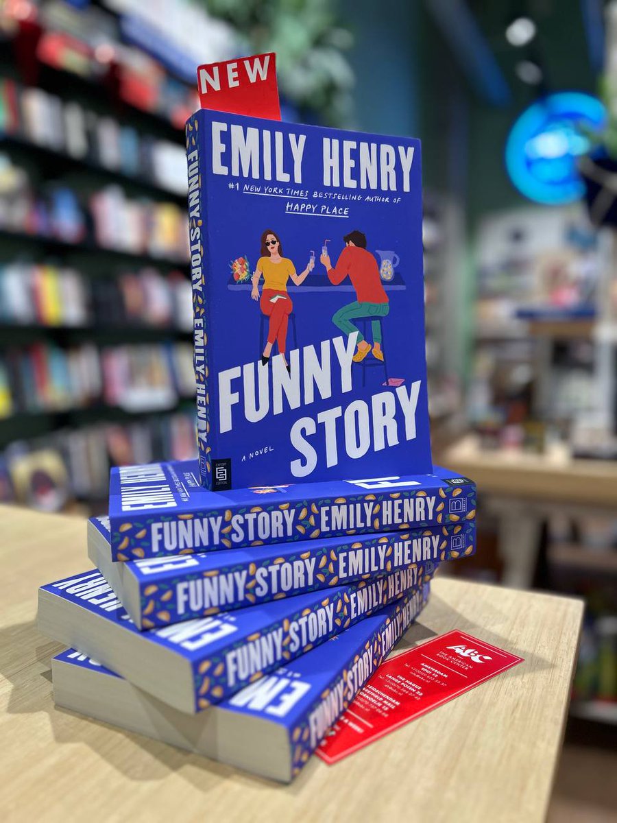 Out today: FUNNY STORY by Emily Henry, available now in all three of our stores! 📚✨ Book info: ow.ly/ePpM50Rm1l6 #NewReleaseTuesday