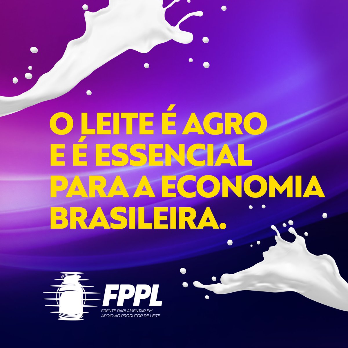 leitefpa's tweet photo. LEITE EM NÚMEROS🥛

Todos os dias, o leite alimenta milhões de pessoas e o seu processo de produção movimenta a economia de 99% dos municípios brasileiros. 

Em cada copo existe a dedicação de mais de um milhão de famílias e, por isso, precisamos valorizar os produtores nacionais https://t.co/WzgbaE0AsB