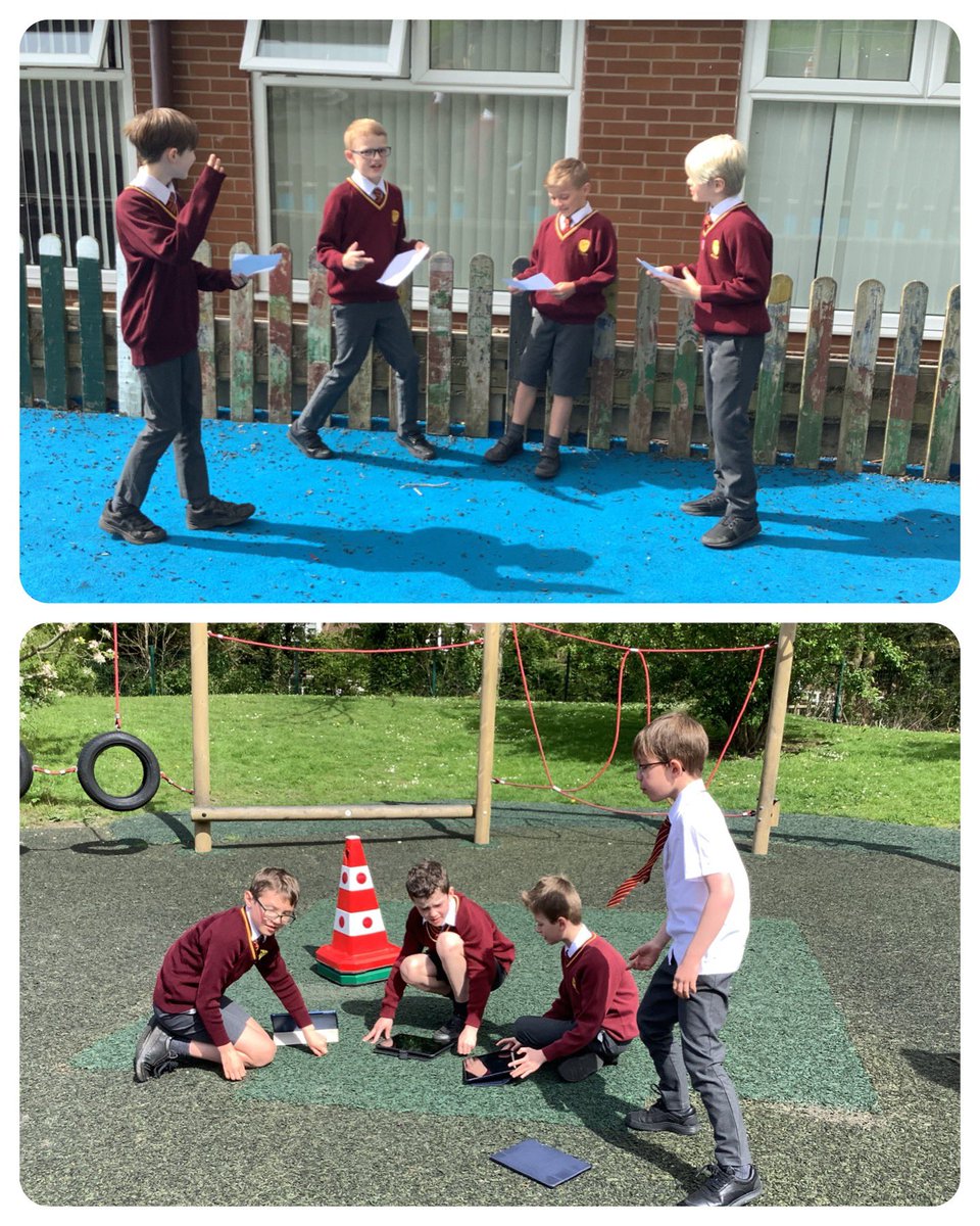 PDA_Y4's tweet image. It was sunny today (finally!) so we took ourselves outside to practice our TTR rapping for tomorrow. Year 4 are soooo excited! #micdrop #pdamaths #pdaenglish @TTRockStars