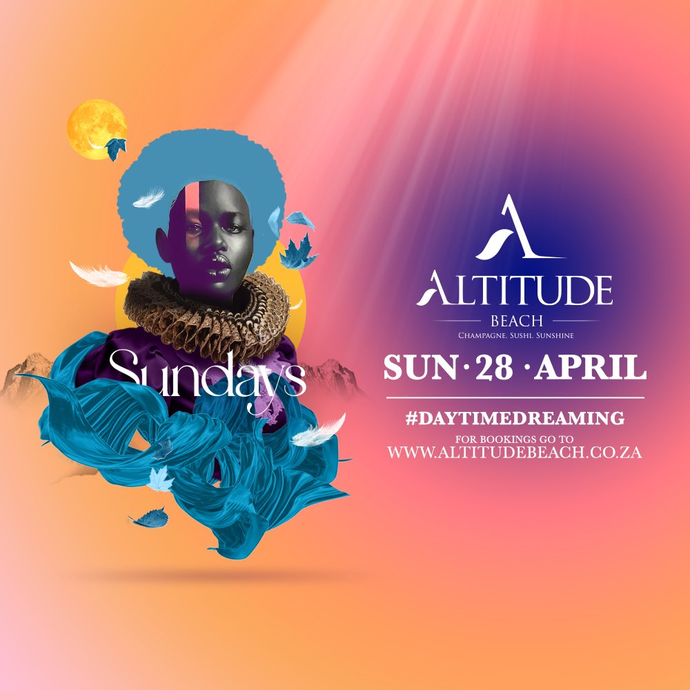 🌊🪩 // Join us this Sunday at the home of #DayTimeDreaming ~ altitudebeach.co.za