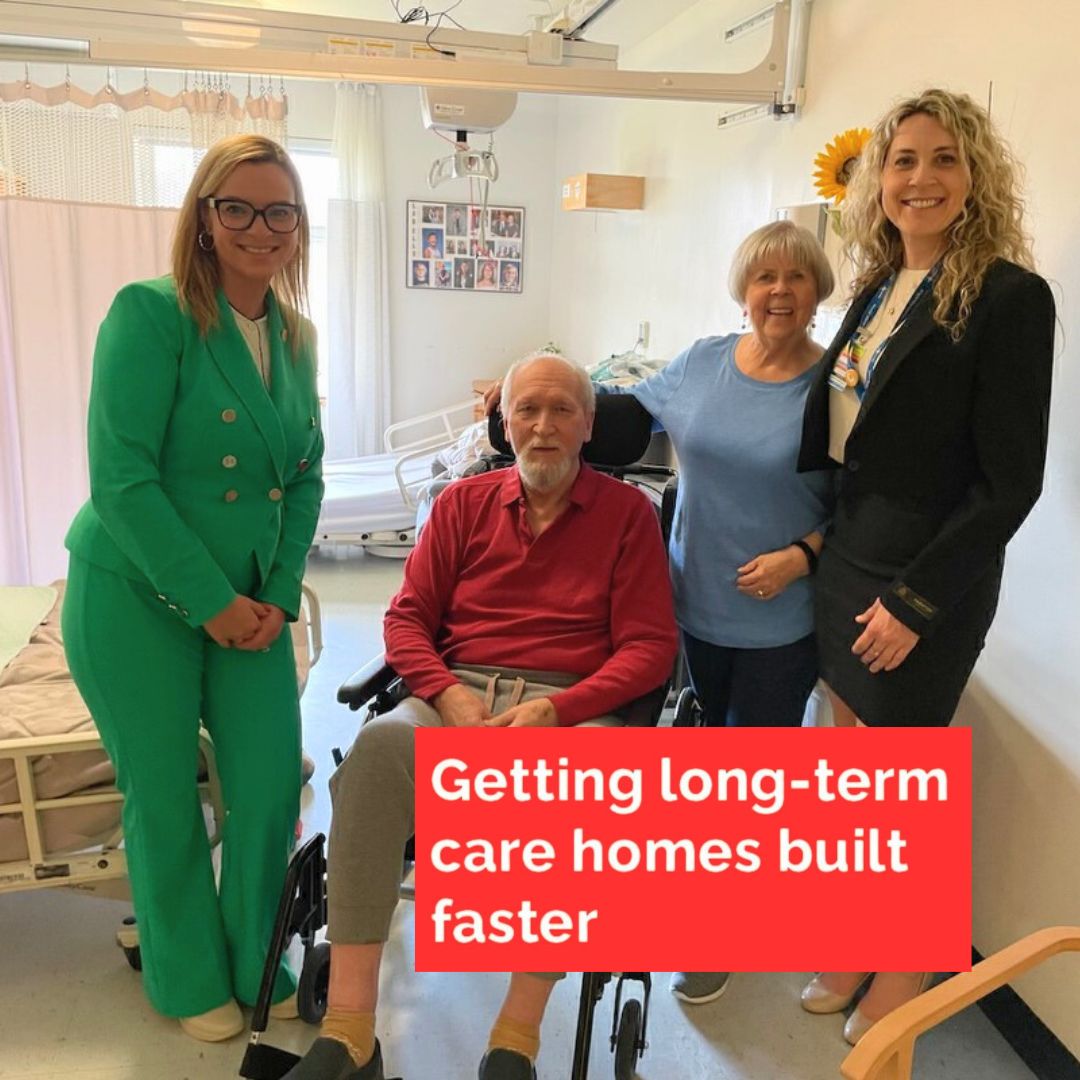 Our government is fast-tracking the construction of new and redeveloped long-term care homes this year, with a historic investment of $155.5 million, as part of our 2024 Ontario Budget, Building a Better Ontario! We are providing Ontario’s seniors with the quality of care, and…