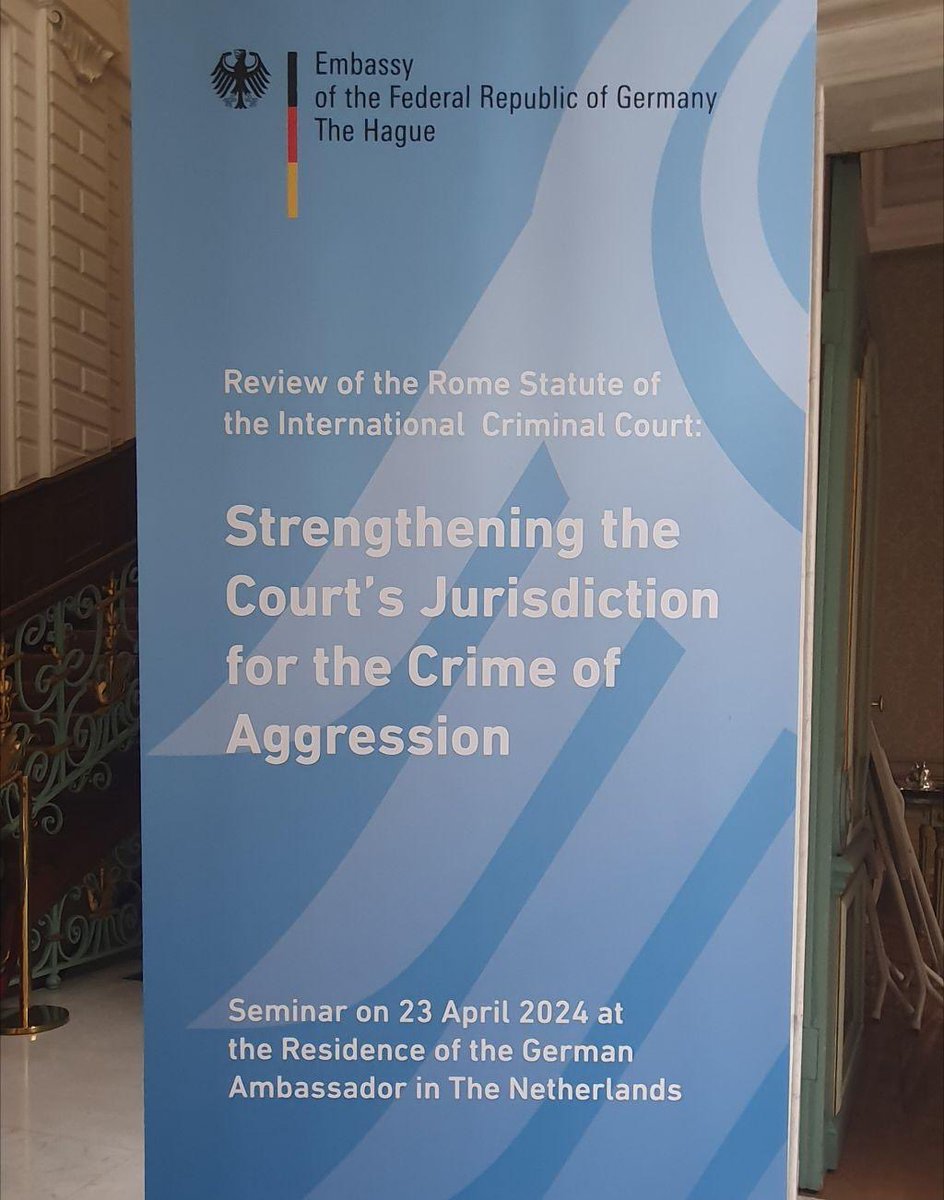 Tania von Uslar (@germanyonintlaw) on Twitter photo Looking ahead to 2025: Thank you to State representatives, scholars and civil society organizations for joining us today at <a href="/GermanyinNL/">Duitse Ambassade Den Haag</a> for in-depth discussions on the upcoming review of the Kampala Amendments on the Crime of Aggression <a href="/IntlCrimCourt/">Int'l Criminal Court</a> Looking ahead to 2025: Thank you to State representatives, scholars and civil society organizations for joining us today at <a href="/GermanyinNL/">Duitse Ambassade Den Haag</a> for in-depth discussions on the upcoming review of the Kampala Amendments on the Crime of Aggression <a href="/IntlCrimCourt/">Int'l Criminal Court</a>