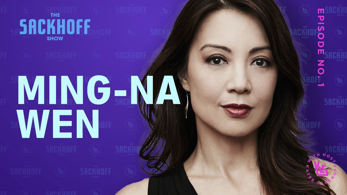 New episode available now!! I’m so excited for you all too listen to this wonderful episode with my friend @MingNa she is truly an extraordinary woman…plus we talk Star Wars so you know you won’t want to miss that. 😂😉@spotifypodcasts @ApplePodcasts @kateesackhoff
