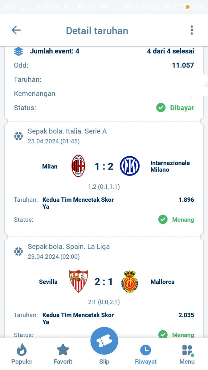 Not bad eh?🤑
#1xbet