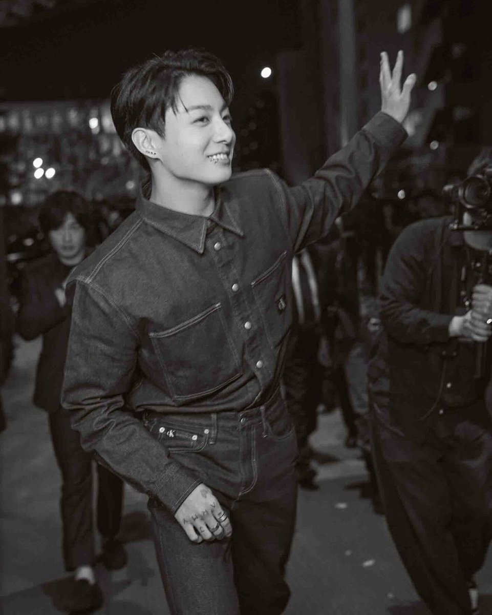 [📸 Instagram Post — Creative Director Ji Hye Kang] (2/2) #Jungkook at Calvin Klein event in Japan* *event took place before enlistment (instagram.com/p/C5UTwjJyETR/…) @BTS_twt #JungkookxCalvinKlein