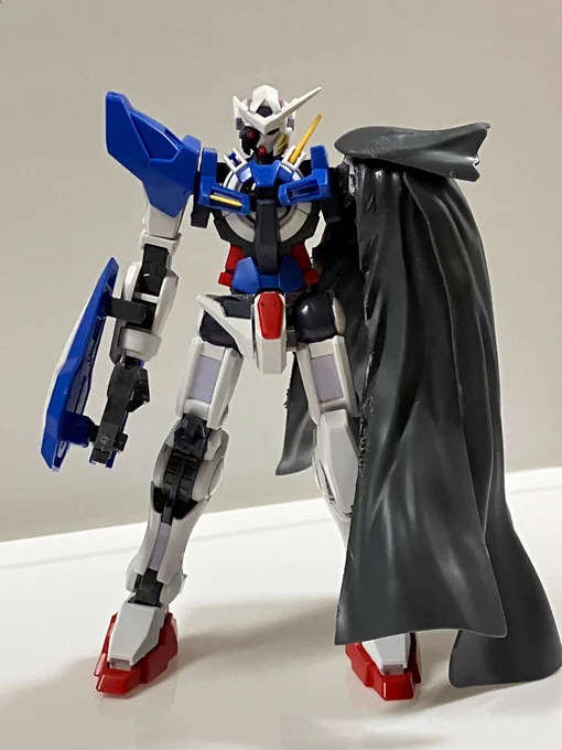 前後左右で。30MMのマントパーツでそれっぽくできてよかった。 