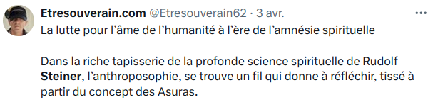 JE NE CONTRACTE PAS🤣
Blague à part, ces complotistes au dernier degré sont aussi fan de Rudolf Steiner, le fondateur de la secte de l'#anthroposophie ⤵️
Quelle surprise (non)
cc @GregoirePerra @vinceflibustier