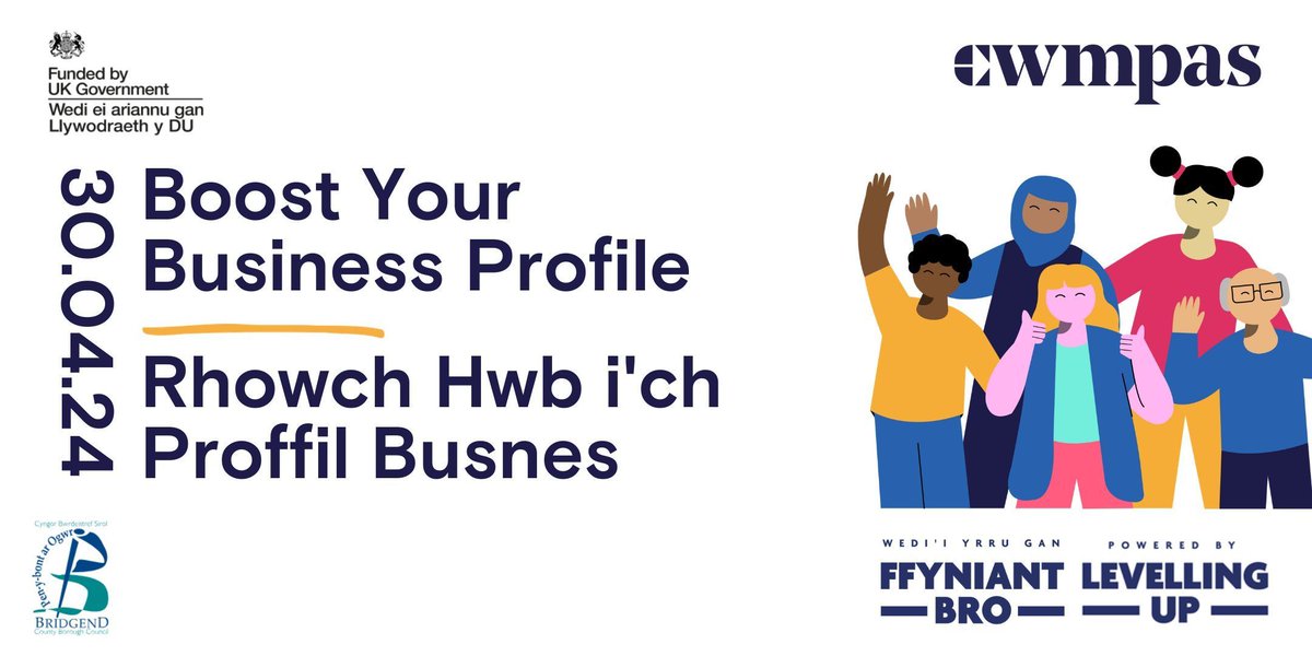 📈 Next Tuesday! Join us in Bridgend for a walkthrough of basic tips and tricks that will help you with your approach to promoting yourself to customers, clients, and potential investors. @BridgendCBC @SSGInnovation 🎟️: buff.ly/3xQfEYv