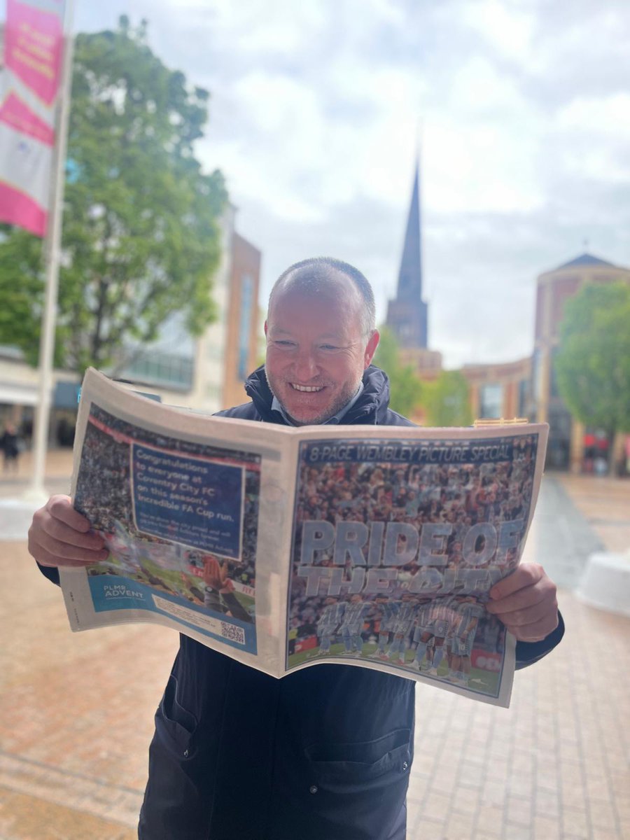 PLMR Advent (@adventpr) on Twitter photo The city is beaming with pride after <a href="/Coventry_City/">Coventry City</a>'s stunning FA Cup display at the weekend.
A privilege to show our support in <a href="/live_coventry/">CoventryLive</a>'s FA Cup semi-final picture special today, thanks to a quick turnaround from our colleagues in <a href="/PLMRLtd/">PLMR</a>'s digital team.
#PUSB The city is beaming with pride after <a href="/Coventry_City/">Coventry City</a>'s stunning FA Cup display at the weekend.
A privilege to show our support in <a href="/live_coventry/">CoventryLive</a>'s FA Cup semi-final picture special today, thanks to a quick turnaround from our colleagues in <a href="/PLMRLtd/">PLMR</a>'s digital team.
#PUSB