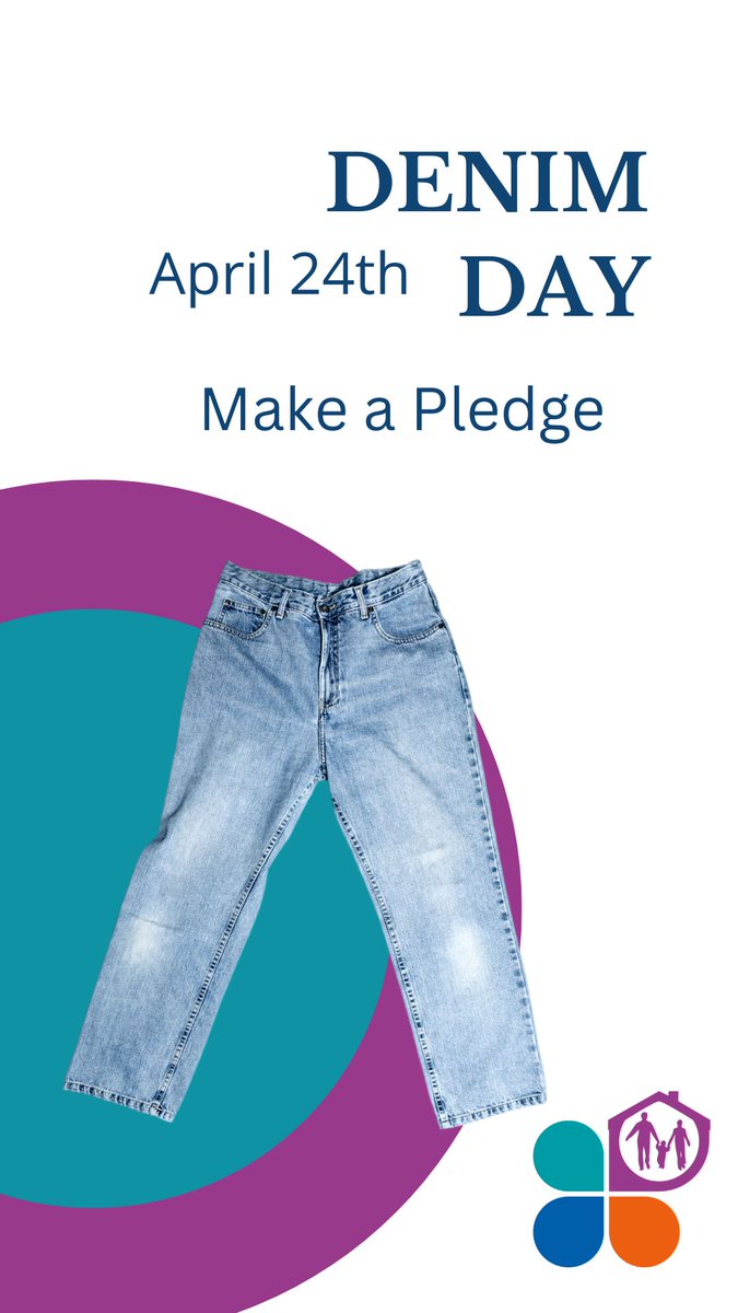 AAFVHope's tweet photo. Today is Denim Day!  
The idea for Denim Day, which is held annually during Sexual Assault Awareness Month (SAAM), came from Italian activists as a direct response to a 1992 Italian Supreme Court ruling that held a victim liable for her sexual assault
https://t.co/eYAtJqevIH https://t.co/0btDWyVtKW
