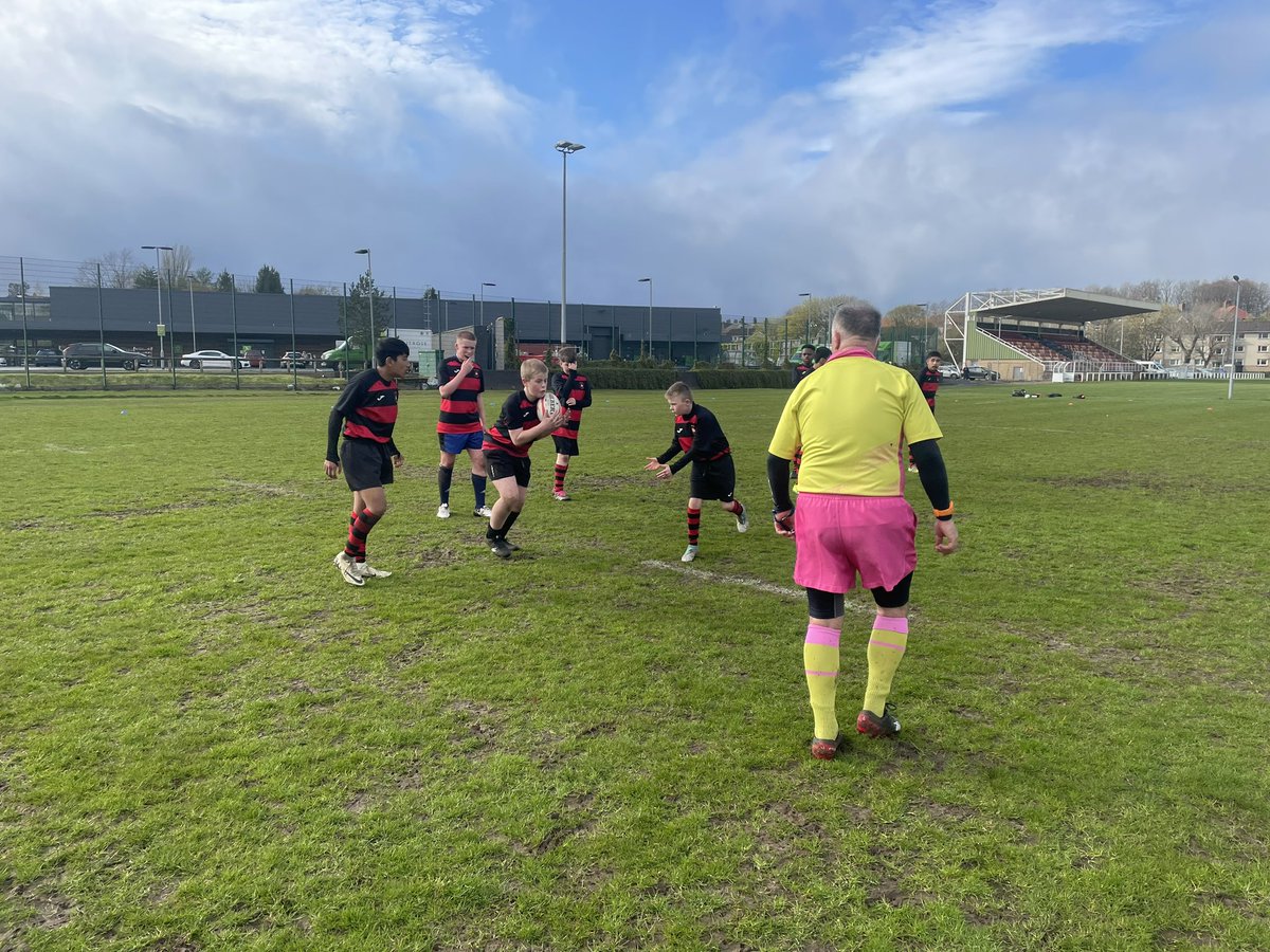 Our S1 boys won 2 of their 4 West of Scotland League games last Thursday 🙌🏼🏉 impressive performances to kick start the league games! @CashBackScot