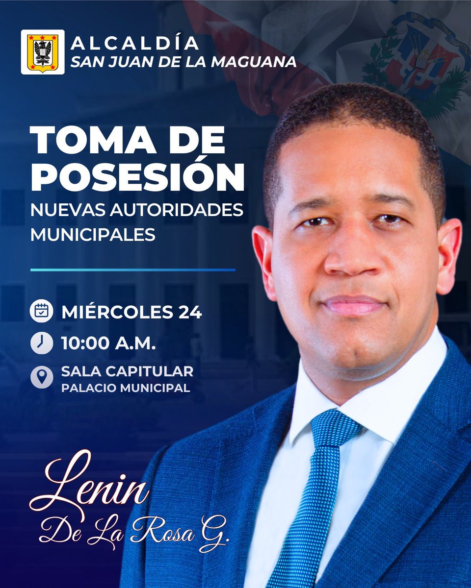 Los invito a ser parte de esta celebración, la nueva alcaldía  es de todos y para todos. Juntos  haremos que San Juan  se renueve, brinde buenos servicios y sea un espacio para desarrollo. Acompáñenme!