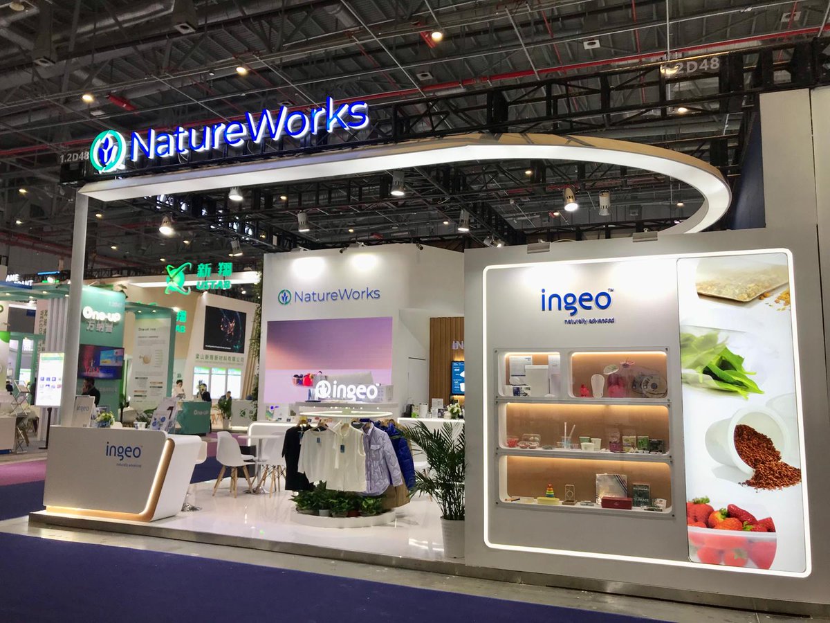 natureworks's tweet image. #Chinaplas2024 day 1 success! 🎉 We're thrilled to showcase innovative Ingeo PLA-based applications this year, including rigid compostable coffee capsules, biobased flexible films, 3D prints, and more! Visit our booth in Hall 1.2, D48 @CHINAPLAS #Ingeo #PLA #biomaterials