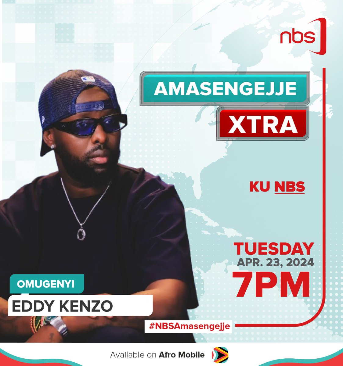 Don't miss today's #AmasengejjeXtra show with @AnnataliaO featuring our special guest Eddy Kenzo. What questions would you like to ask him? #NBSUpdates