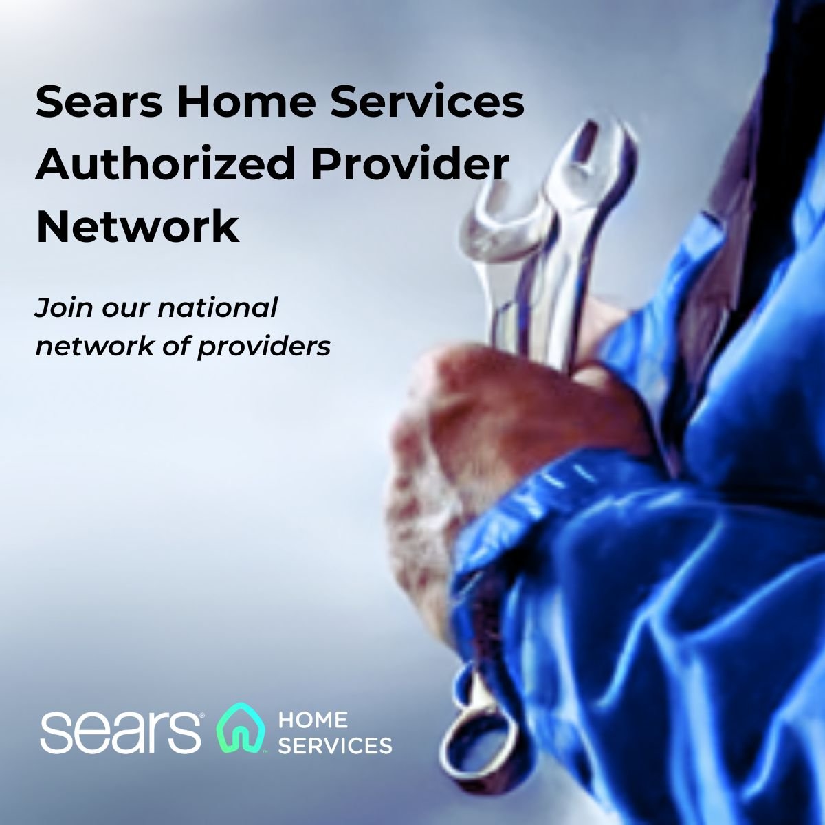 Have expertise in #appliancerepair, #HVAC, #roofing, #windows, #doors, #siding, #electrical or #plumbing?  Is your business looking for a partner to supplement your income?

If you answered YES, apply to the #SearsHomeServices Authorized Provider Network - bit.ly/3W5xy3o
