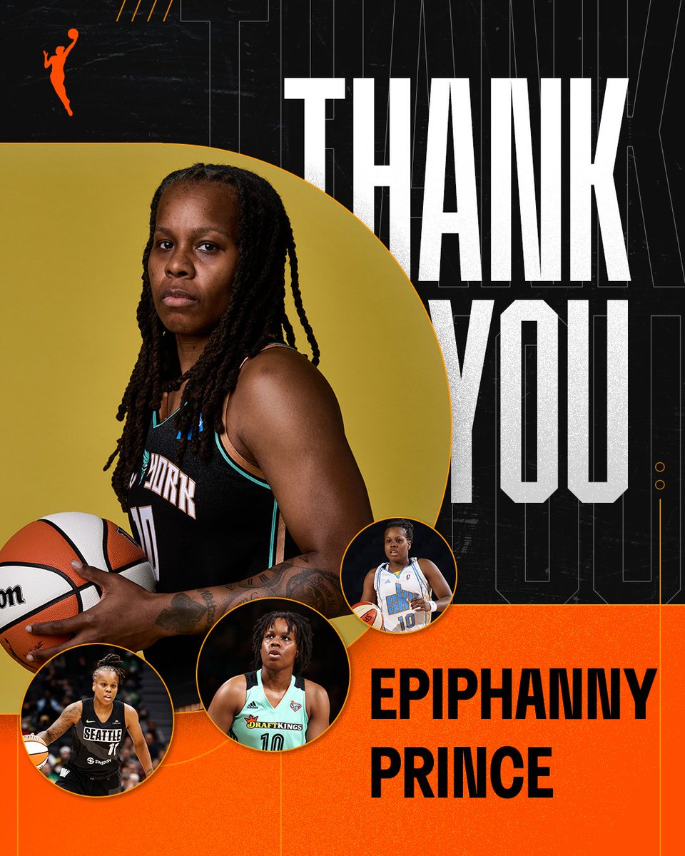 RETIRED 🧡 A 2020 WNBA Champion and 2x All-Star, thank you @Piphdagreat10 for all you've done for the game