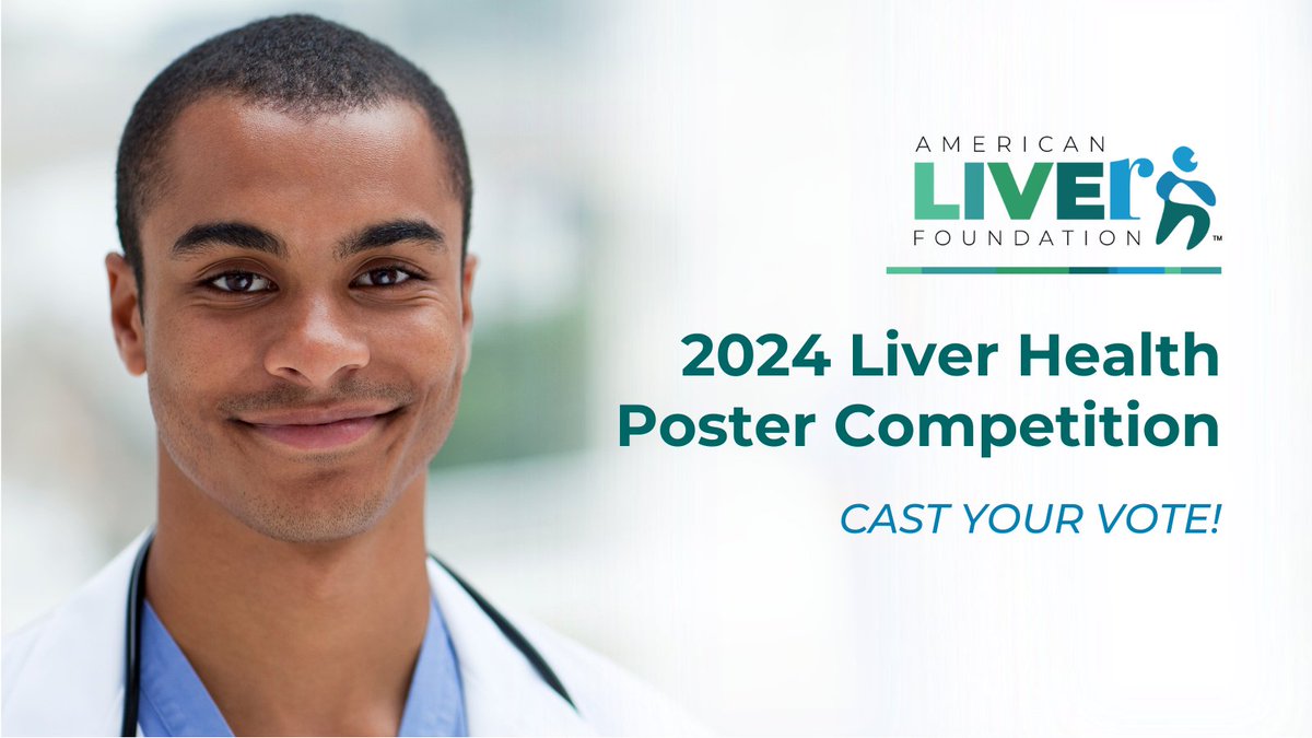 Voting for the 2024 Liver Health Poster Competition People’s Choice award winner ends May 1st. Be sure to vote for your favorite here: liver.news/PC-Vote