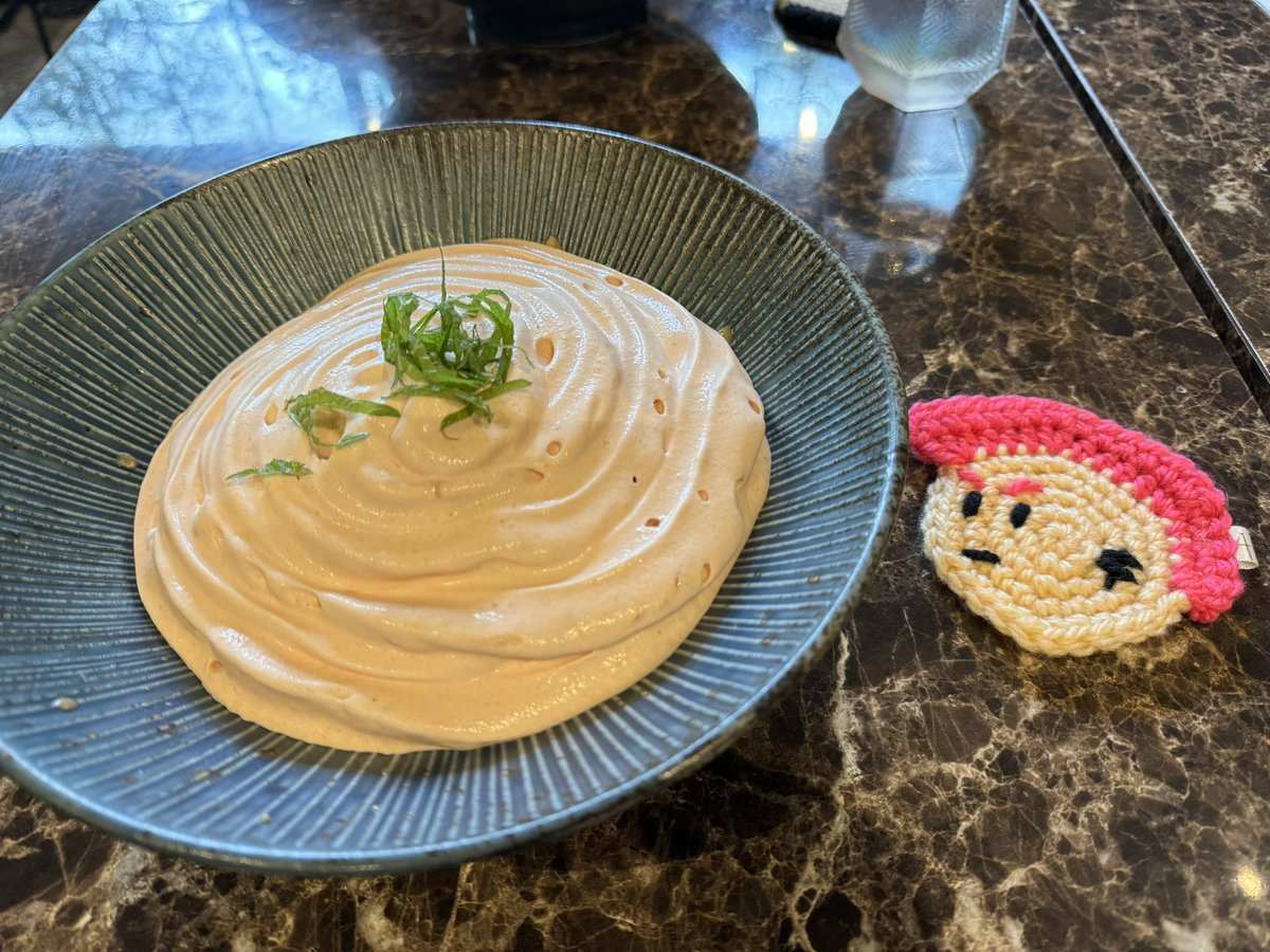 BLUE_BIRD324's tweet photo. パスタも美味しかった♪
ふわふわクリームのグリル野菜トマトパスタ🍅
パスタを覆ってるふわふわのクリームは見た目ほどしつこくなくて口の中でスーッととける感じ♪
パスタも太めだけど重たくなくて美味しかった😊
#princesscheerscafe https://t.co/VNDtcXvLW7