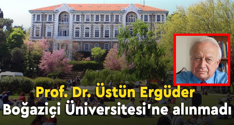 Prof. Dr. Üstün Ergüder Boğaziçi Üniversitesi’ne alınmadı

hepsihaber.com/prof-dr-ustun-…

#boğaziçi #üniversite #boğaziçiüniversitesi