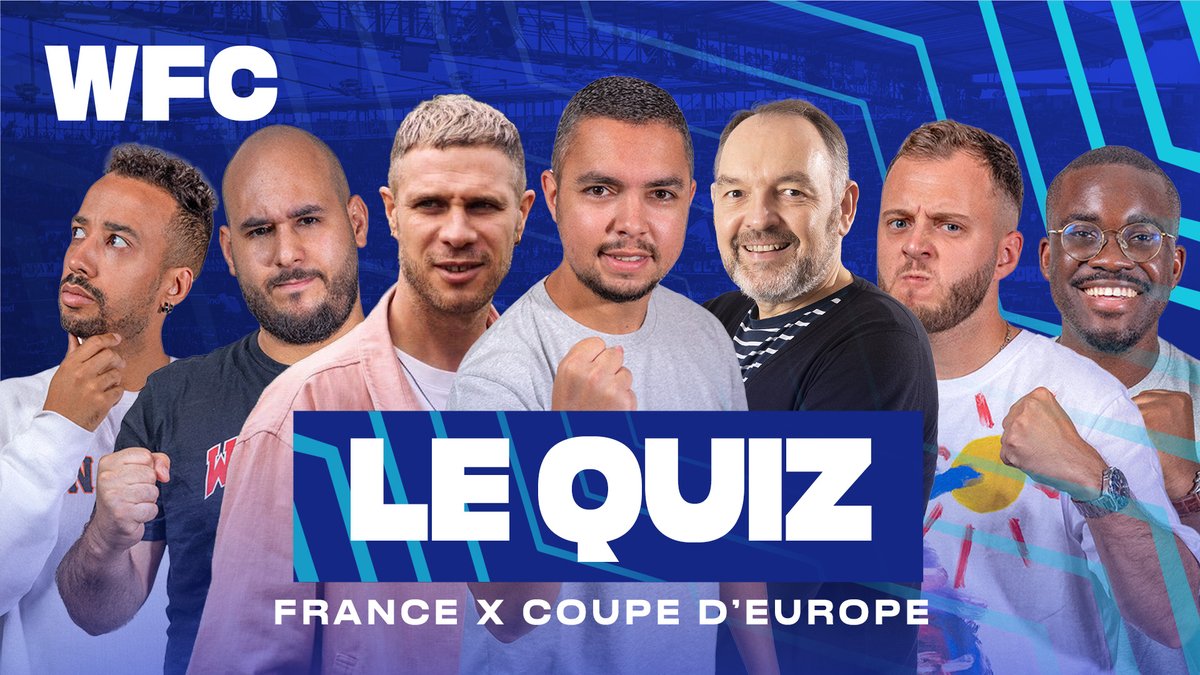 🏆 Citoyens, citoyennes, le quiz est de retour pour un épisode spécial 🇫🇷 en Coupe d'Europe ! 🗣️ Avec Stéphane Guy et @PBouby 📺 LIVE MERCREDI À 13H ▶ youtube.com/live/r4vroEULd…