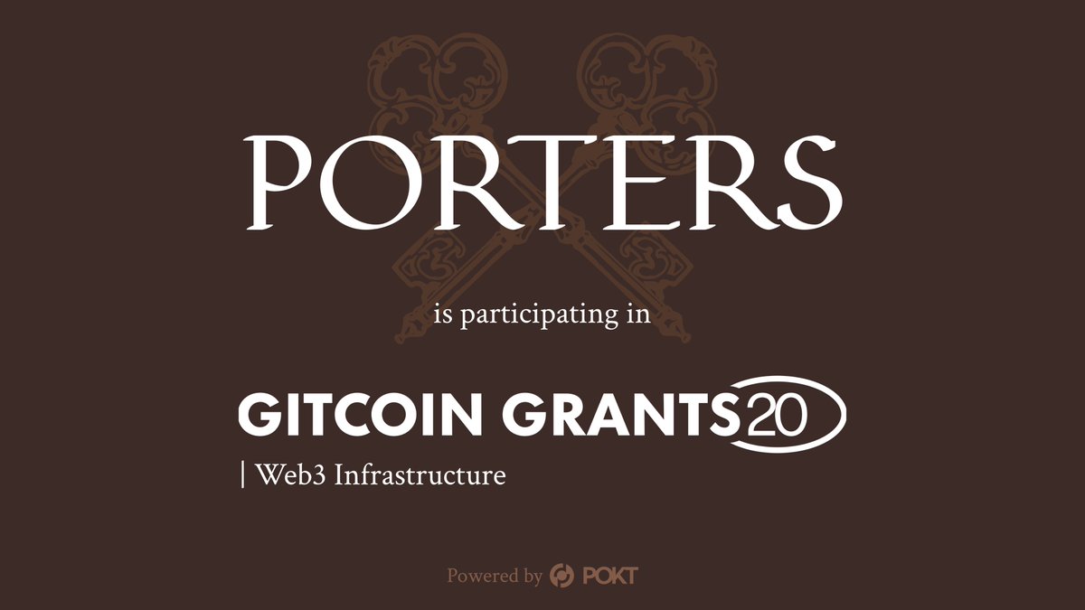 We are up for funding as Open Source Software in #GG20! You will find us in the Web3 Infrastructure Round. Brought to you by a team of @RaidGuild members. Powered by @POKTnetwork. Support us here: explorer.gitcoin.co/#/round/42161/…