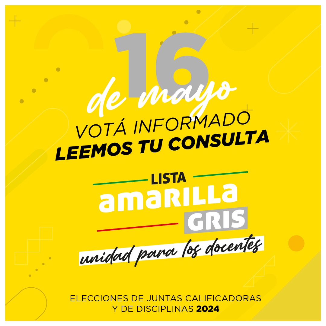 amarillaygris's tweet photo. 🤔-¿Dónde voto? -¿Puedo no votar?

-¿Cuántas juntas debo votar? -¿Qué hacen las juntas? ¿Cómo pueden ayudarme las juntas?

-Te proponemos que nos plantees todas tus dudas y consultas, así este 📆16 de mayo votás bien informada/o. 

¡Te leemos! 😊 https://t.co/dPww4htP2p