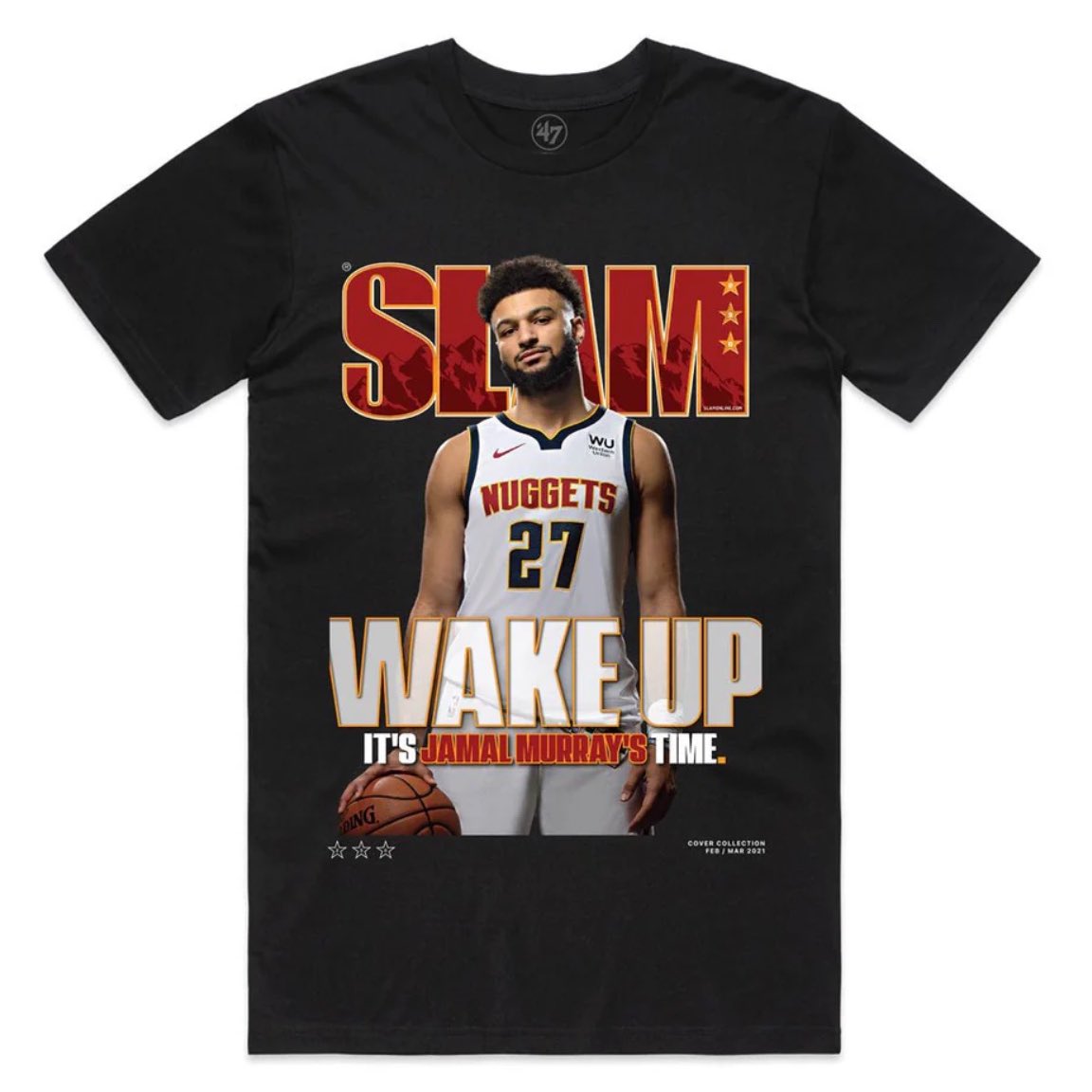 Time? Jamal Murray beats buzzers. slam.ly/murray-shirt