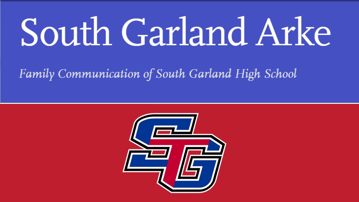 Here is the South Garland Arke for the week of 4/29/2024 smore.com/n/vbj73