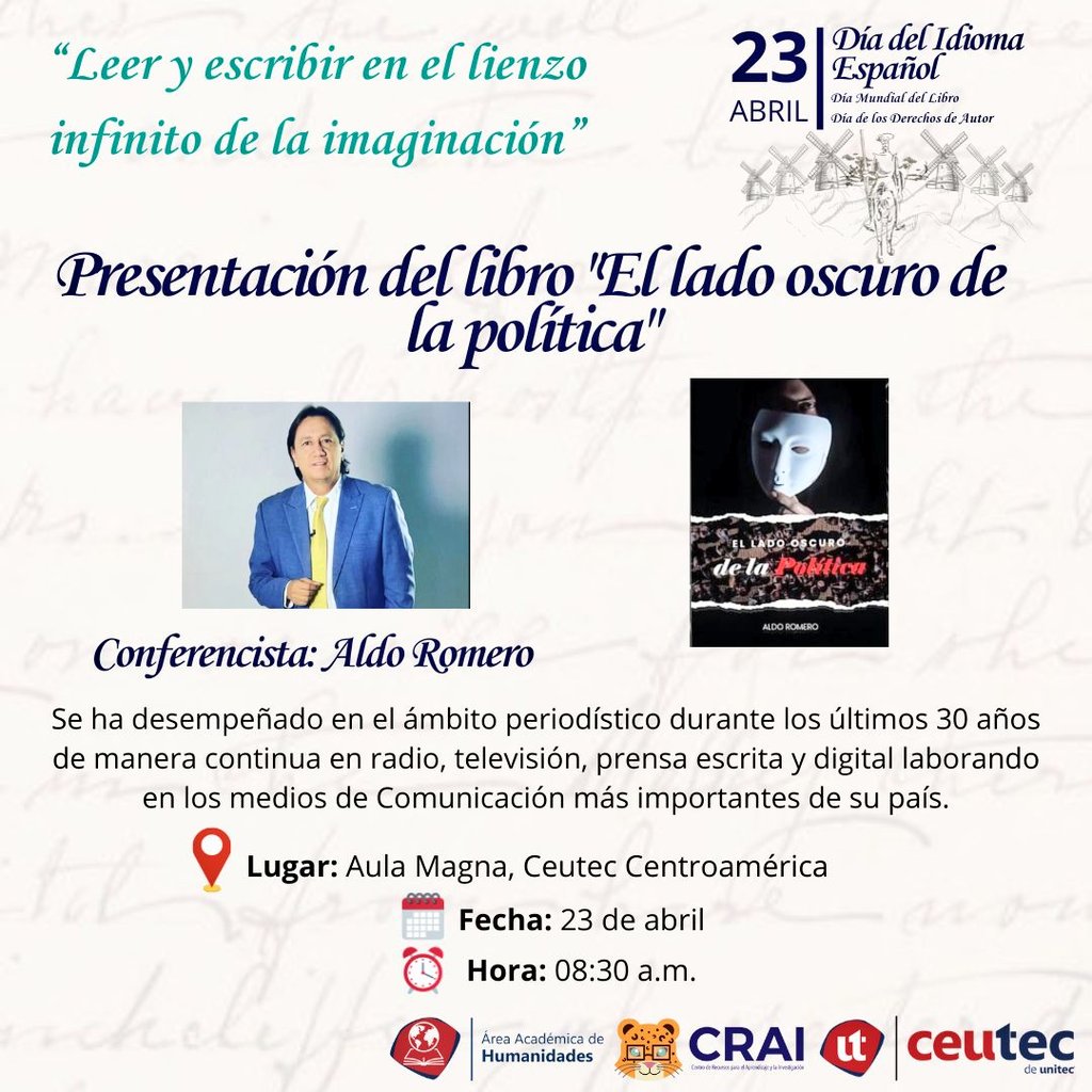 Aldoro's tweet photo. Hoy en ocasión del Día del Idioma y el Día del Libro. https://t.co/7iiAgaYYnC