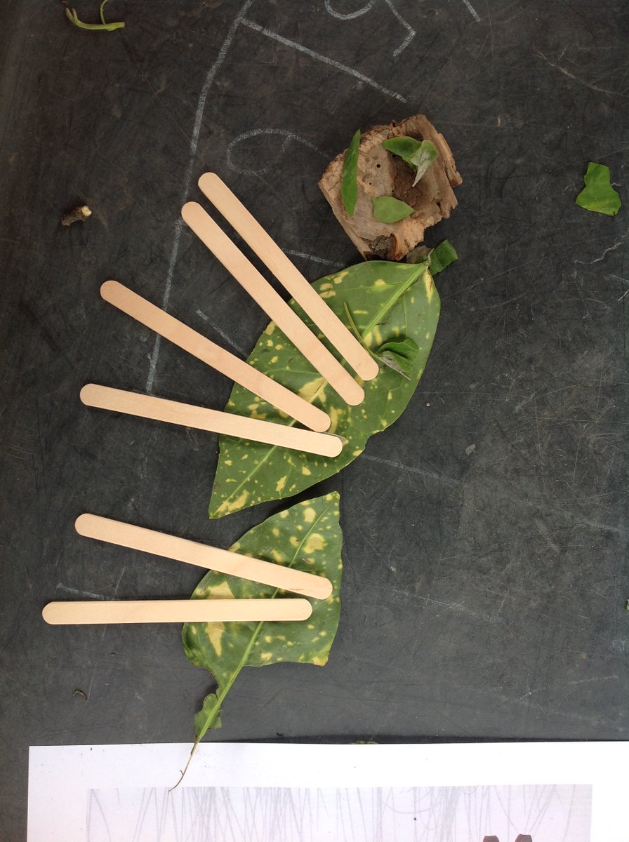 QRA_2030Y1's tweet photo. fs2 art- fs2 created collages of caterpillars using found materials. They discussed the different parts of a caterpillar and how it only has six true legs with the others being false ones and having hooks so it can stick to leaves #qraart #qrascience #qrainventor https://t.co/L5TyPzpVDs