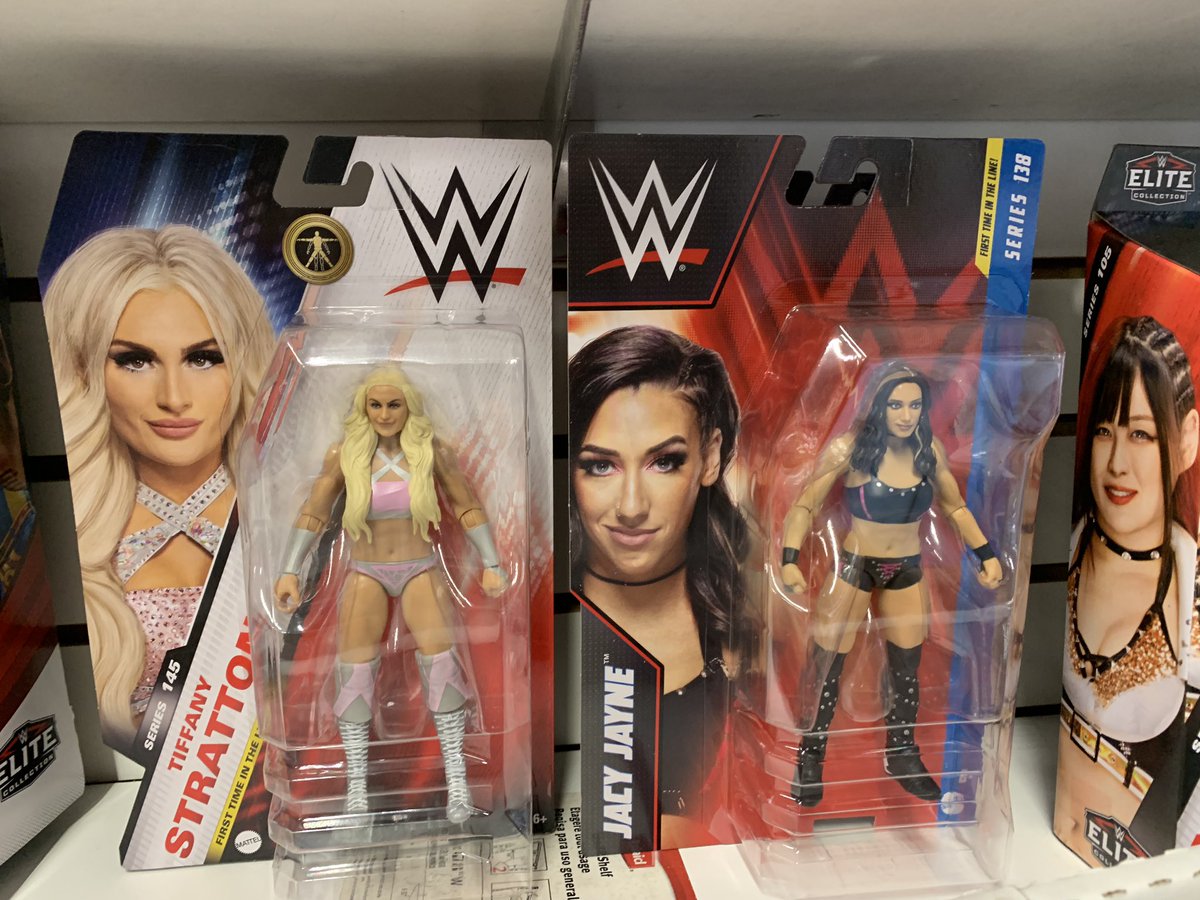 We have Tiffany Stratton and Jacy Jayne Action Figures In Stock at The Wrestling Universe store Located at 199-07 34th ave in Queens NY
(718) 460-2777 (Open Daily 10am-8pm)
Buy 3, Get 1 FREE on Wrestling Figures
#TheWrestlingUniverse