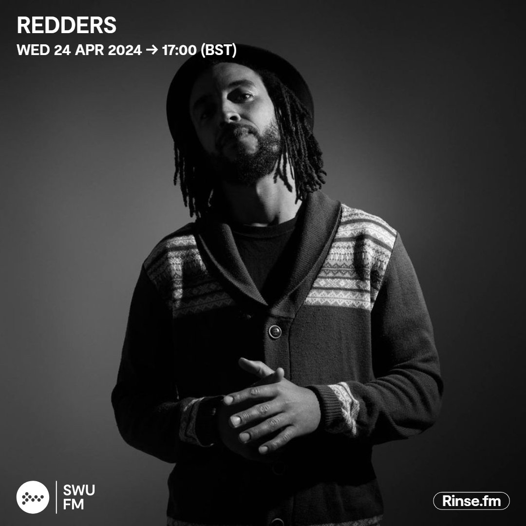 Live it's: Redders @RowdyRouge Rinse.FM 103.7FM & DAB #SWUFM