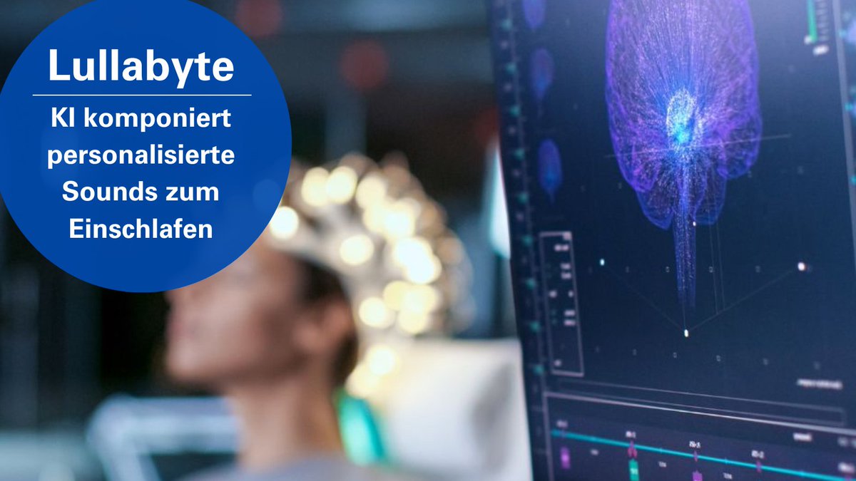 Wie #KI beim Einschlafen helfen kann - das untersucht ein interdisziplinäres Forschungsteam mit Beteiligung der #UniStuttgart. 🎵😴Das Ziel des Projekts #Lullabyte: eine KI trainieren, damit sie individuelle Sounds komponiert 👉 sohub.io/5flf