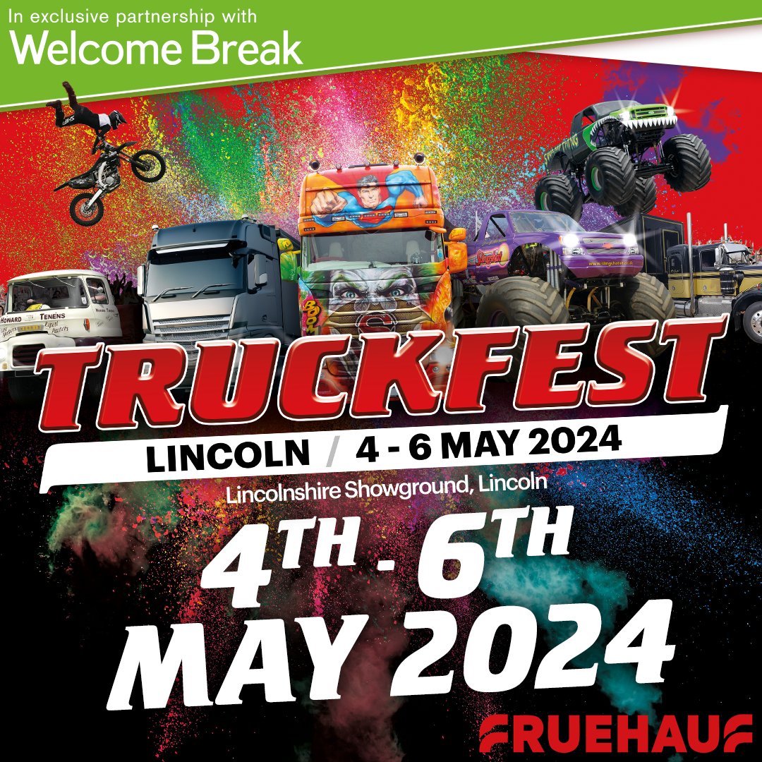 We are delighted to announce that we are partnered with @Truckfest_Live! There are six incredible guests attending Lincoln this year! 🎉🚛 AND...Ticket holders will receive 20% off selected brands in our Welcome Break locations! Read more about it here > welcomebreak.co.uk/weve-partnered…