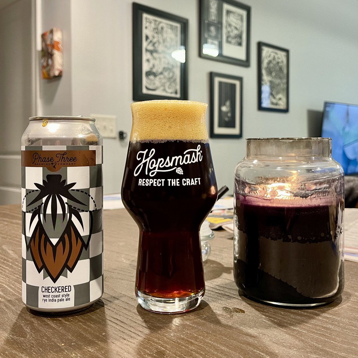 I’m not a rye IPA guy, really, but if it’s by @PhaseThreeBrew I know it’s gonna come correct. 💯 It’s a flip on a Westie, but with Crystal Rye…Read more -> hopsmash.com
