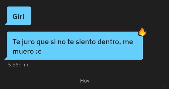 Que quee, amaneci&oacute; pensandome🤭🔥 https://t.co/uxN4qQHRoi
