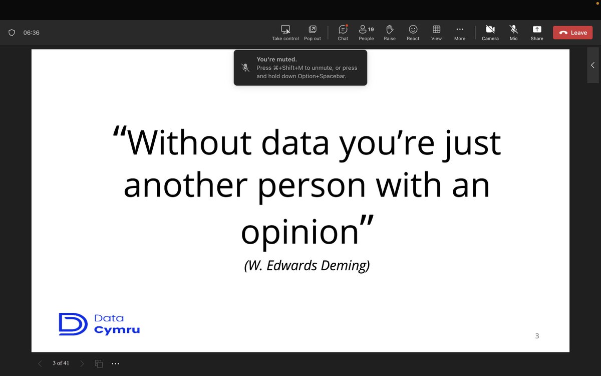 Big thanks to @DataCymru2018 for delivering a fantastic session all about understanding and using data. The training was organised by @WCVACymru as part of Third Sector Digital support, our project supporting third sector organisations with digital 📊