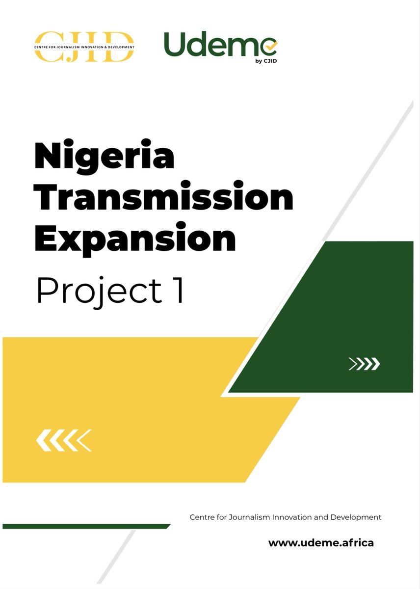 The Nigeria Transmission Expansion Project 1, launched in 2019, was designed to support the rehabilitation and upgrade of Nigeria's electricity transmission substations and lines, thus improving electricity supply to Nigerians. Read more: udeme.africa/fdi/project/19