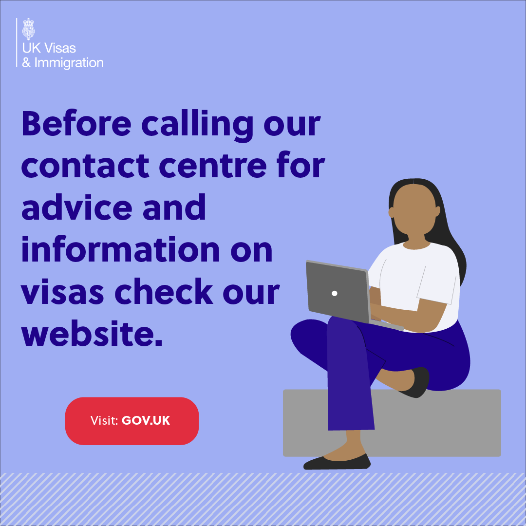 Top Tip Tuesday: Before calling our contact centre for advice and information on your visa visit GOV.UK. This is the quickest and easiest way to find out information on visa routes. #UKVisaBestPractice